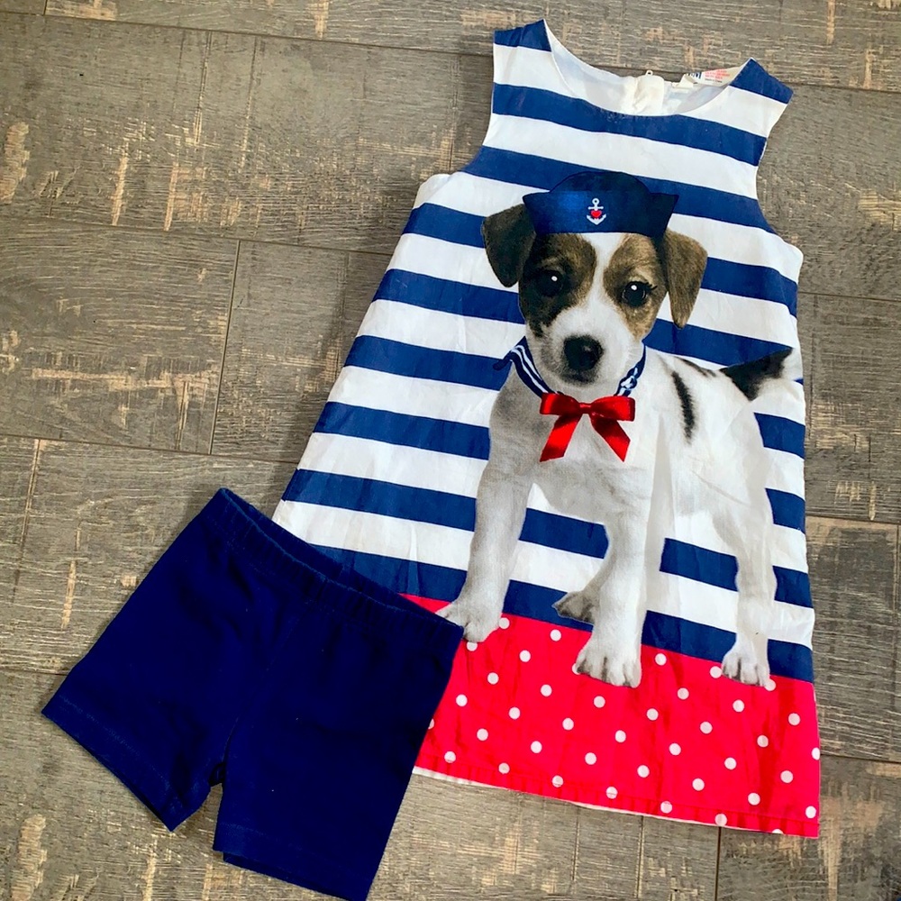 Cutest size 4 patriotic dress